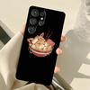 Чехол-крышка Ukiyo-e Самурай Кот Неко Рамен для Samsung Galaxy S23 Ultra S21 S22 S24 S25 Ultra S9 S10 Plus S25 FE S20 FE