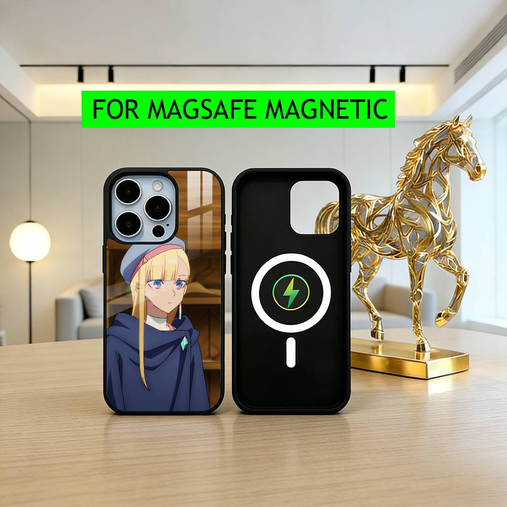 A-Akira H-Himegami Y-Yuugure-AHY-es Чехол для телефона для iPhone17,16,15,14,13,12,11 Plus,Pro Магнитный для Magsafe Беспроводная зарядка