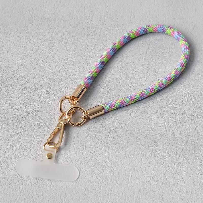 Новый аксессуар для телефона, цепочки для мобильного телефона, универсальный ремешок с защитой от потери, ручка для шеи, запястья, ремешок для телефона, чехол, цепочка-держатель с зажимом