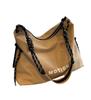 OIUYUE Canvas Tote Bag, Large Capacity Shoulder Bag for Women, School Bag, A4 Size, Large English Print, Laptop Bag, Crossbody Bag, Shoulder Bag,
