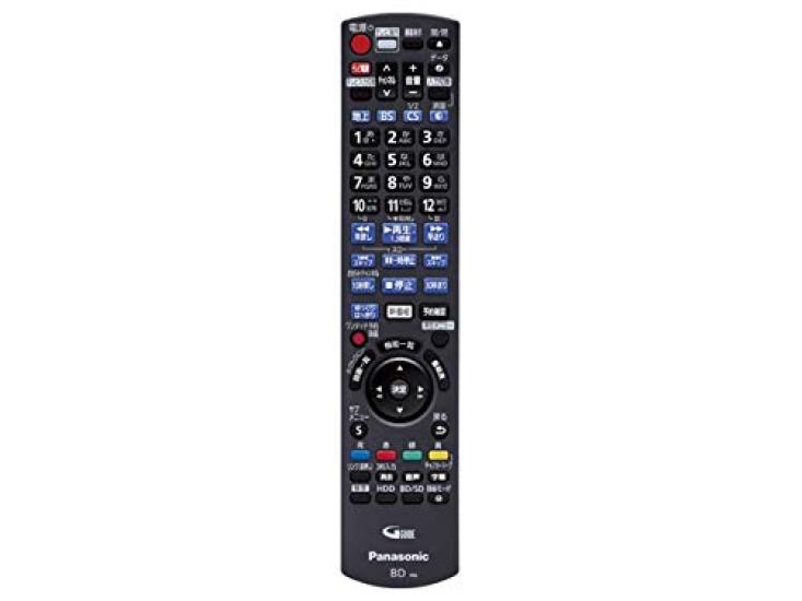 Panasonic Remote Control N2QAYB001086 Blu-ray/DVD Player/Recorder