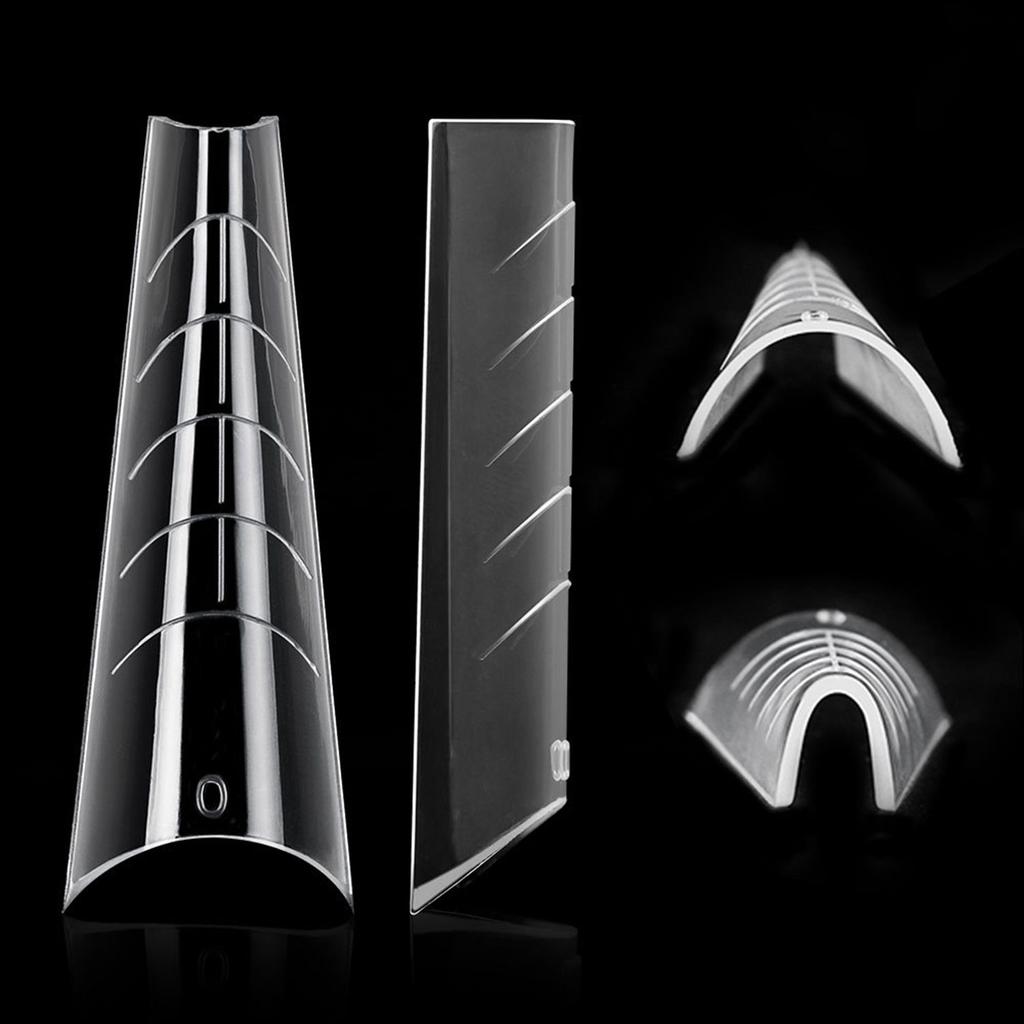 UV Acrylic Gel Manicure Tools Nail Dual Form Nail Mold False Nail Tips Fake Nails Extension