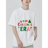 Christmas T-Shirt Black In My Christmas Era Print Holiday Party Wear