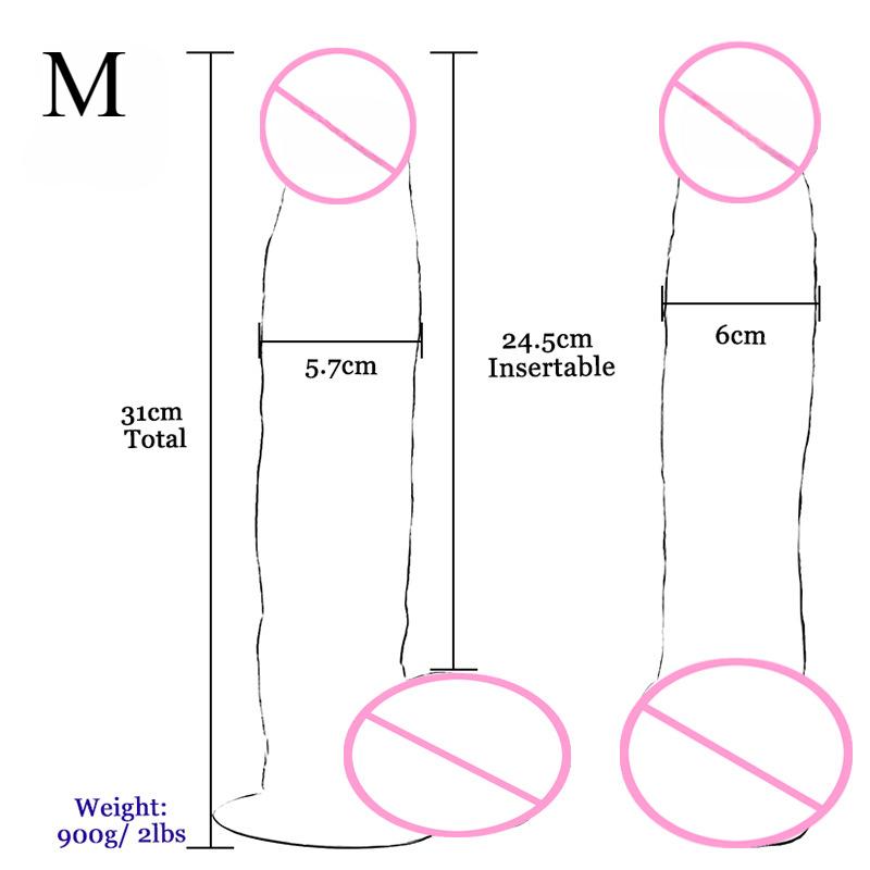 Реалистичный дилдо большого размера, супер толстый, имитация дилдо с присоской, ручной, супер длинный дилдо, секс-игрушки для взрослых