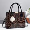 Leopard Print Handbag Tote Bag for Women 2025,Simple Luxury Shoulder Bag Crossbody Purse
