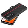 LC.IMEEKE Carbon Fiber Texture Case for Samsung Galaxy A14 4G/5G,PU Leather Coated TPU+EVA Shock Absorption Phone Cover