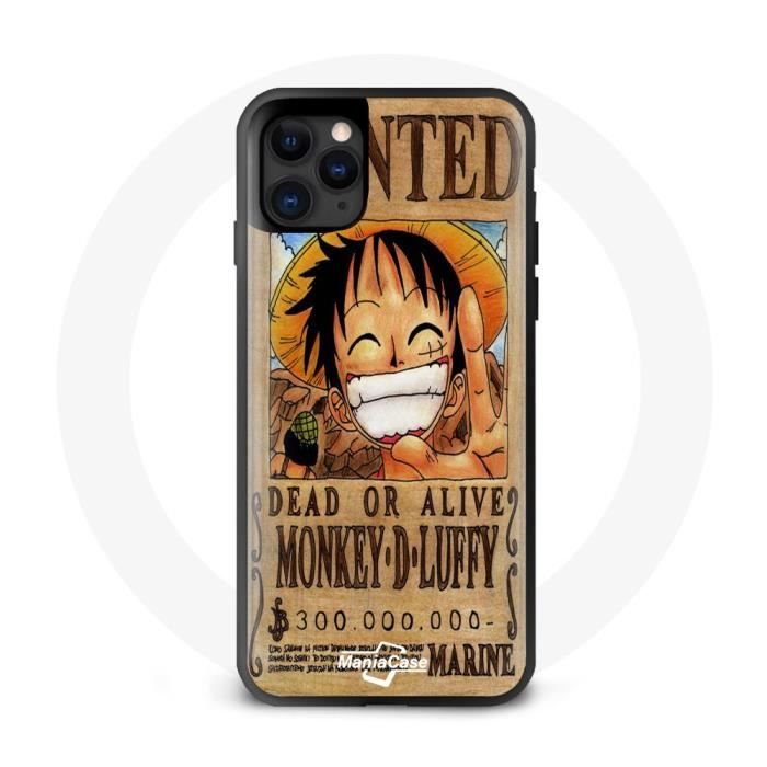 Чехол - Maniacase - iPhone 13 Mini - One Piece Luffy Wanted - Силикон - Мягкий