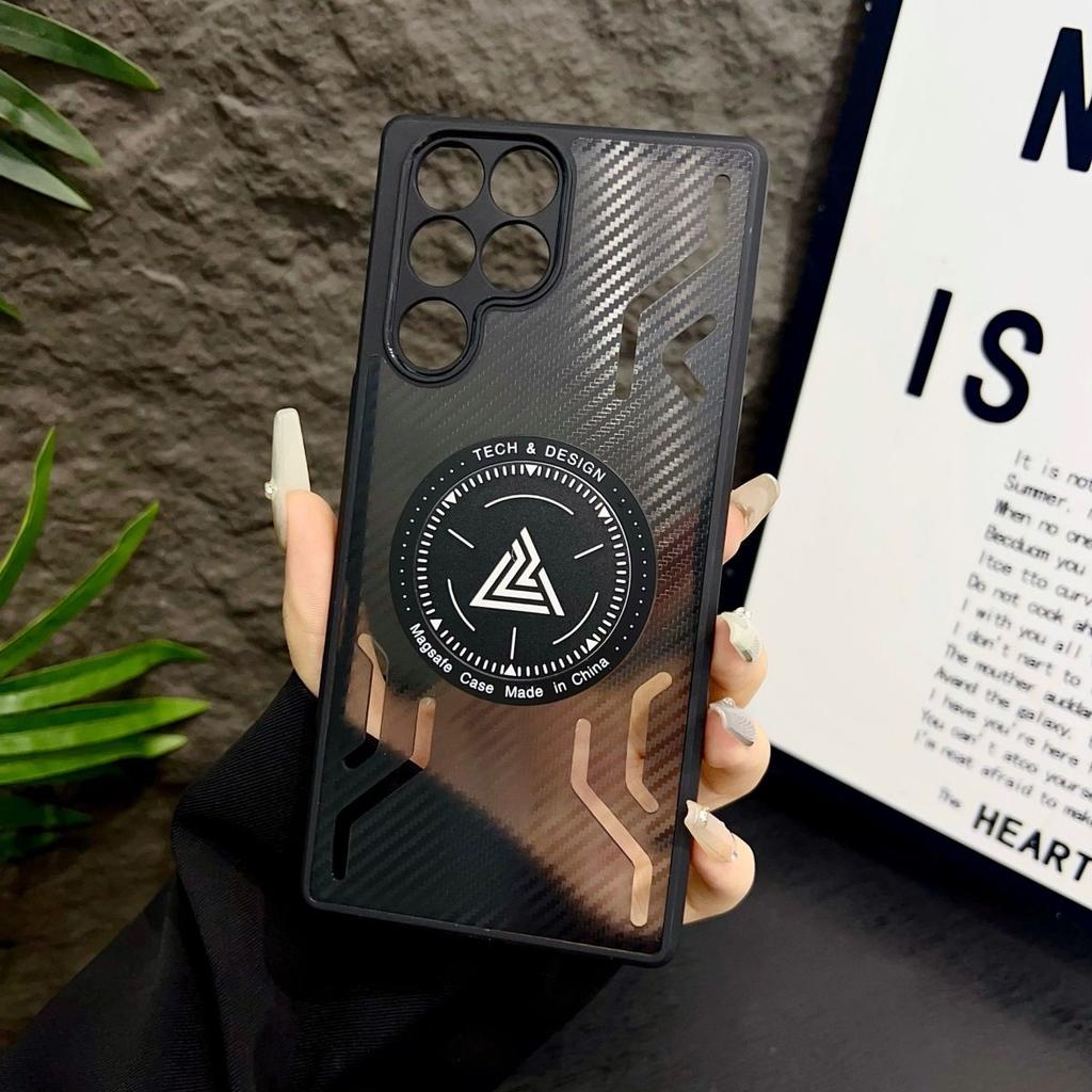 Чехол для ZTE nubia Red Magic 11S Pro Охлаждающий Матовый Жесткий ПК+ТПУ Магнитная Защитная Задняя Крышка Для RedMagic 11 Pro+ Стильный Корпус