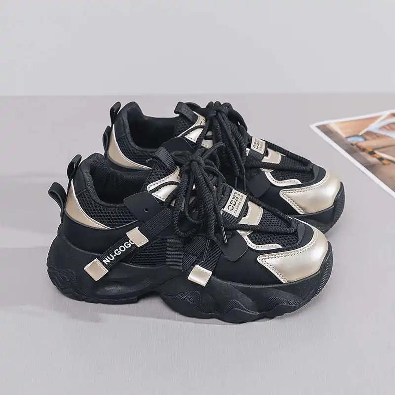 Fashion Normal Leather Thin Heel Womans Sports Skateboarding Shoes Mules Sneakers 46 Tenis New Fast Pro Offers Funny Best Selling