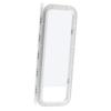 Deck Access   Inspection Cover 180 degrees  Hinged Lid Anti UV with Lock for Marine Boat 24 x 9.5in(White )