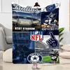 Dallas Blanket Comfortable Great for Bedding Couch Office Chair for All Occasions Warmthful Decor Ideal Gift for Friends Family Couples Picnic