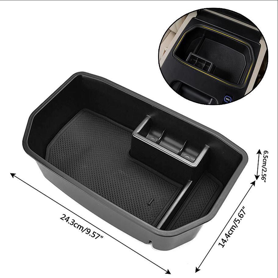 Car Center Console Organizer Armrest Storage Box Tray Pallet For Toyota Land Cruiser J200 LC200 Lexus LX570 2008 2009 2010 -2022