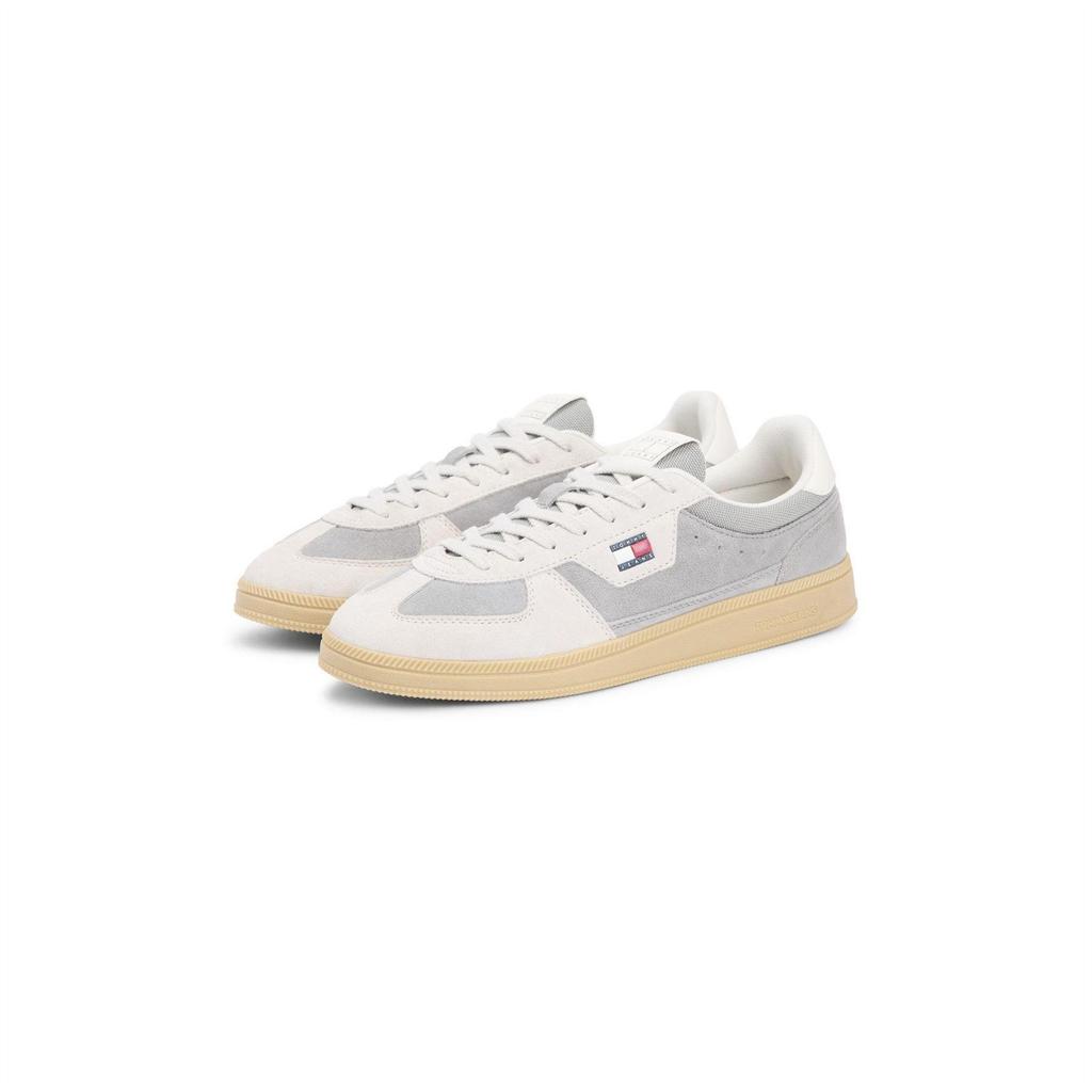 Tommy Jeans Mens Greenwich Suede Low Cut Flat Trainers