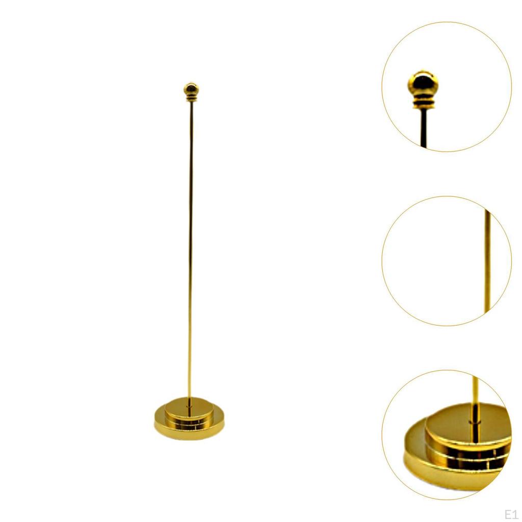 Настольный держатель флага, офисная настольная подставка для внутреннего флагштока с мячом