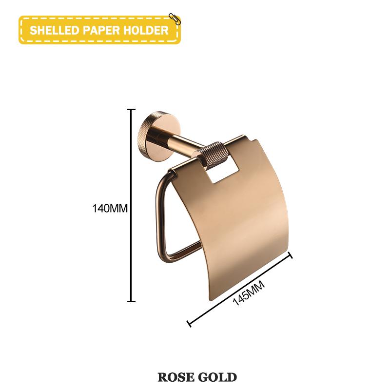 Настенная вешалка для полотенец из нержавеющей стали цвета розового золота, держатель для туалетной бумаги, вешалка для полотенец, крючок для халата, подстаканник, аксессуары для ванной комнаты