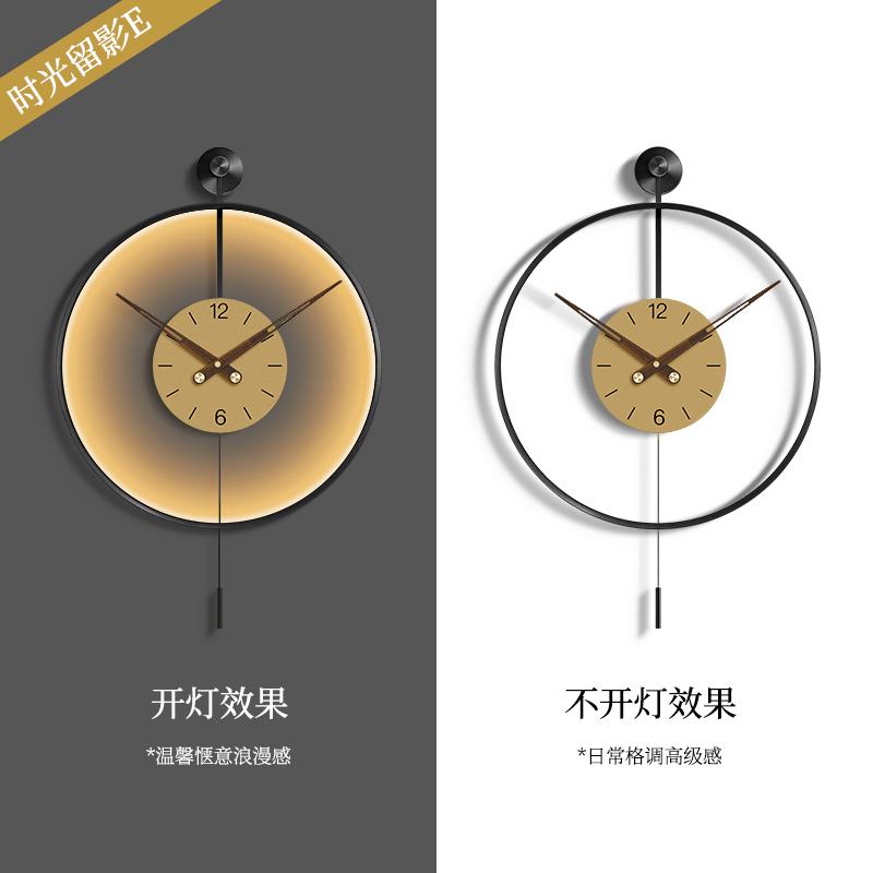 Новые современные светодиодные часы для украшения дома, настенные часы для гостиной, креативные часы для ресторана