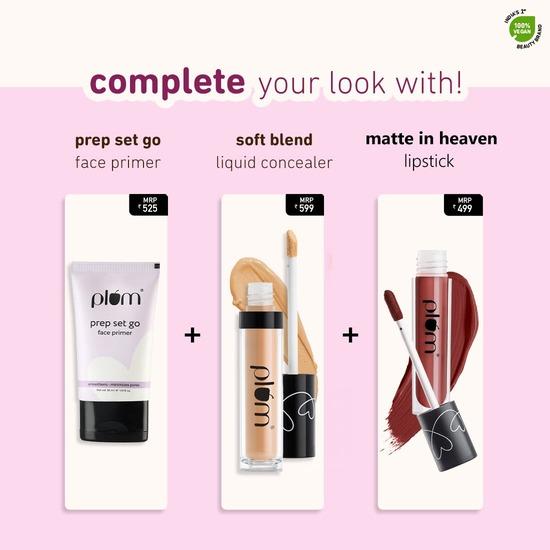 Plum Матовые румяна Cheek-A-Boo | Высокопигментированные | Легко растушевываются | 100% веганский продукт и не тестируется на животных | 121 - Peach Out