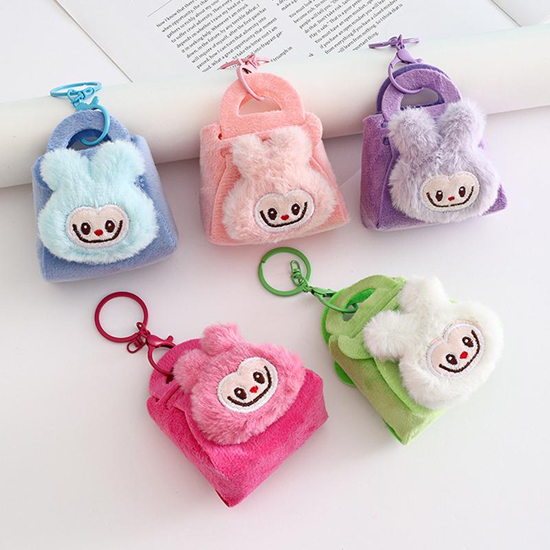 Kawaii Мини брелок Милый Маленький Квадратный Брелок для Сумки Брелок Конфетного Цвета Подвеска Креативный Рюкзак Вешалка