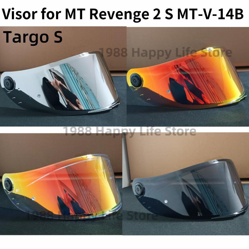 Визор для шлема MT Revenge 2 S MT-V-14B Targo S Запасное стекло Щиток Очки Маска Ветровое стекло Аксессуары для шлема типа Full Face