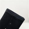 Женские сапоги на высоком каблуке осень и зима новые на толстом каблуке замшевые полусапоги в размере