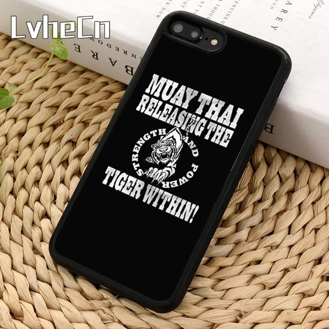 Muay Thai Kickboxing Fight Phone Case For iPhone 17 Air 14 15 16 16e 13 12 Max Cover For Apple 11 Pro Max Plus
