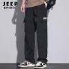 JEEP SPIRIT Men's Casual Straight-Leg Cargo Pants