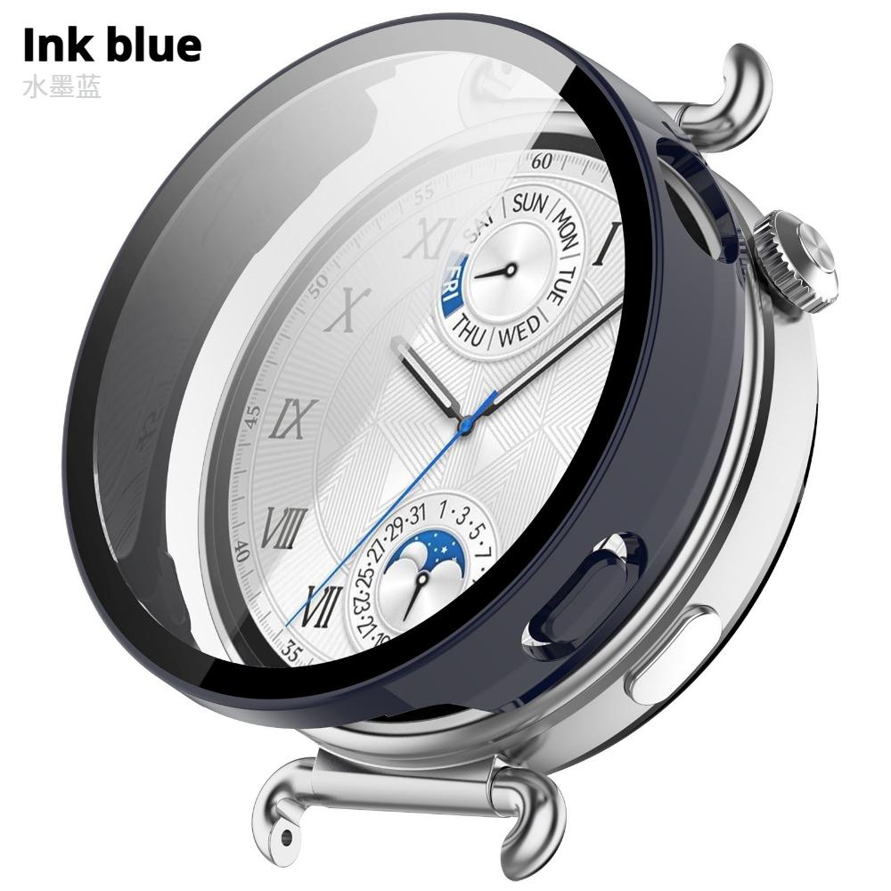 Закаленное стекло+чехол из ПК для Huawei Watch GT6 41 мм Полное покрытие Аксессуары для умных часов Защитные Жесткие Чехлы для Huawei GT6 46 мм
