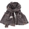 Thicken Men's Plaid Scarf Korean Checkered Scarf High Quality Winter Plaid Scarf  Males