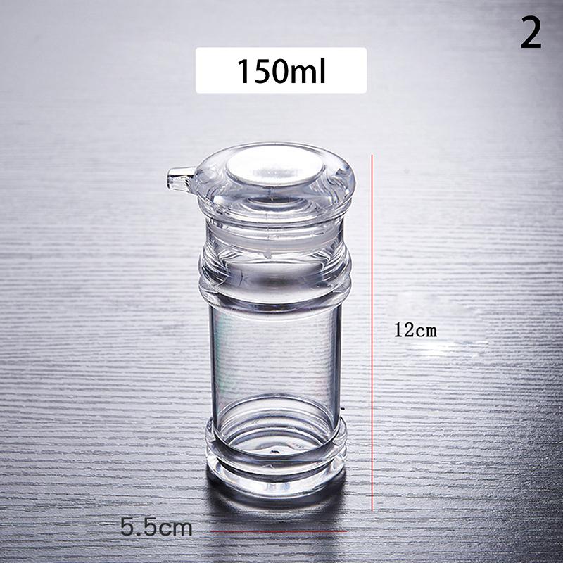 Acrylic Soy Sauce Bottle Large-Capacity Sealed Seasoning Pot Multifunctional Leak-Proof Vinegar Oil Bottle Kitchen Utensils Tool
