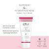 Globus Naturals Комбо для ухода за лицом с гликолевой и 1% салициловой кислотой против акне - Набор из 2 средств: Очищающее средство для лица и Крем для лица