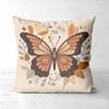 Pieces Bohemian Butterfly Fall Leaves Throw Pillow Cover Pattern Cushion Cover Suitable for Sofa Bedroom Car Pillow Cover