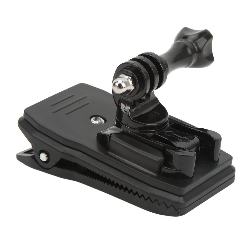 Зажим для рюкзака для экшн-камеры, вращающийся на 360 градусов, фиксирующий ремень рюкзака с функцией быстрого отсоединения