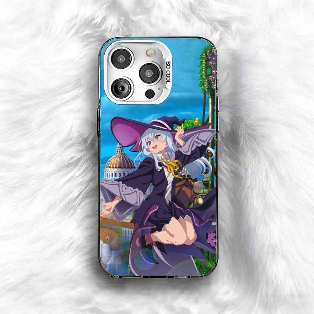 The Journey of E-Elaina Phone Case For iPhone 16 17 15 14 12 13 Pro Max Black Color Shockproof Cover