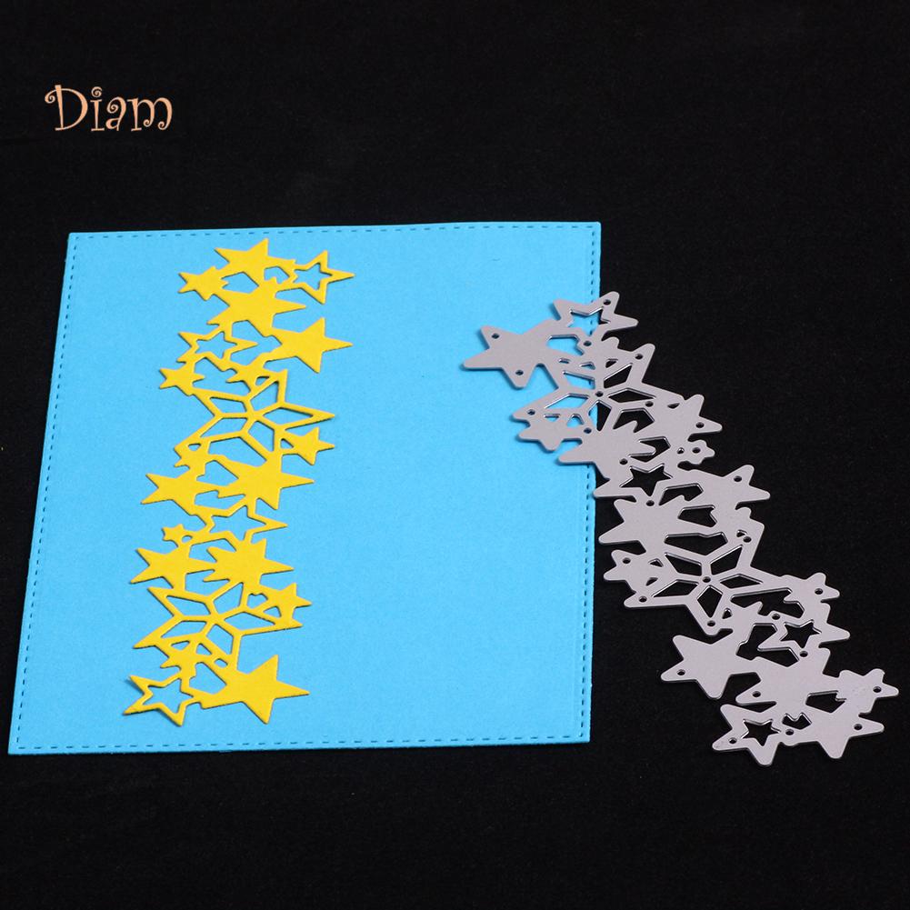 BL Star Cut Die DIY Записки Бумажные карты Изготовление ремесленных трафаретов Плесень Альбом