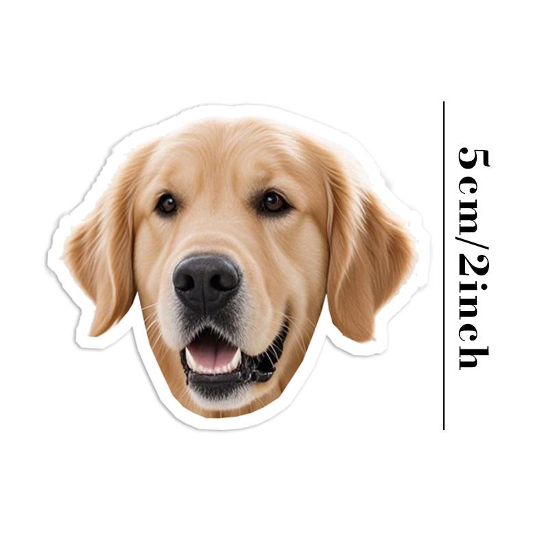 20pcs Cute Pet Avatar Customized Label Stickers Children Adult Birthday Party Celebration Interest Decoration Supplies