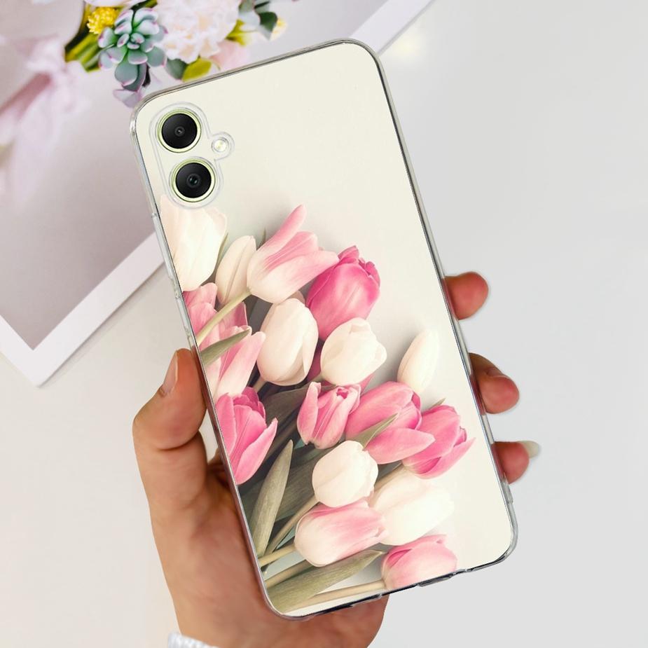 For Samsung Galaxy A05 Case SM-A055F Cute Painted Back Cover Phone Case For Samsung A05 A 05s Galaxy A05s Soft TPU Fundas Bumper