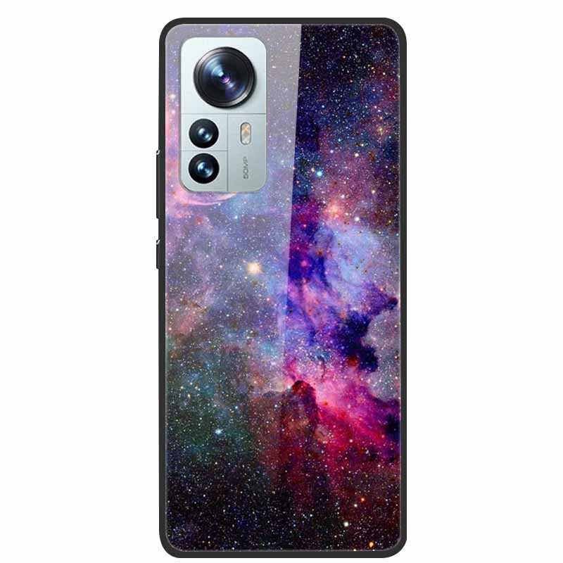 Чехлы из закаленного стекла для Xiaomi 12T 5G Чехол Жесткая задняя крышка телефона для Xiaomi 12T Pro Защитные корпуса Mi 12 T 12TPro 2022 Крутые