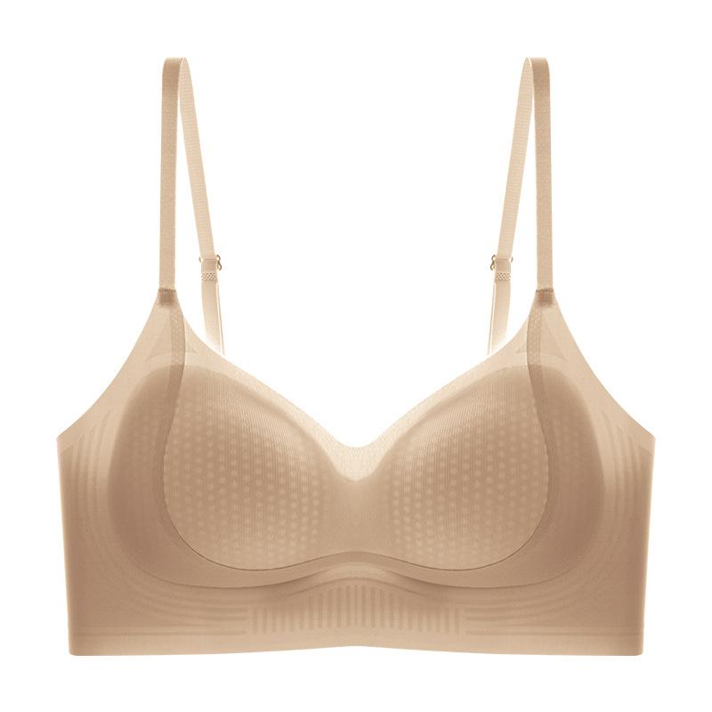 Жидкая тональная основа skin seamless нижнее белье женская маленькая грудь собирает без косточек красота спина чехол фиксированная чашка бюстгальтер