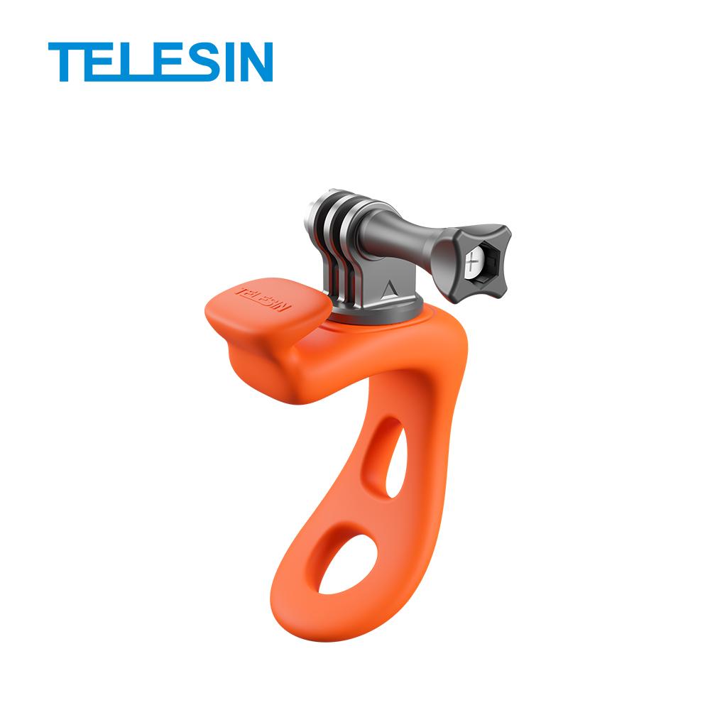 TELESIN Action Camera Adjustable Silicone Mount Mini Flexible Bracket For Gopro Insta360 DJI Action Camera Accessories