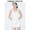 UR 2025 Летнее женское мини-платье на бретелях без рукавов UWG750089