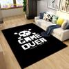 3D Cartoon Game Gamer Zone Controller Area Rug,Carpet Rug for Living Room Bedroom Sofa Decoration,Child Play Non-slip Floor Mat