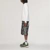 Adidas X BAPE Джинсовые шорты с акулой Черные Унисекс Низ KF4917