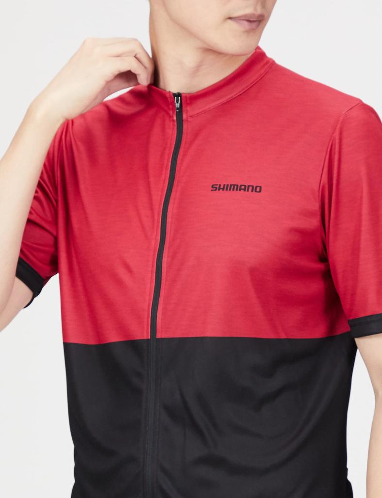 Веломайка Element Jersey Red S Рекомендуемая [SHIMANO] Мужская (Европейский размер) рост 167-173см