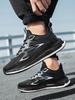 Модные стельки с амортизацией Мужская спортивная обувь Сетчатый верх Уличные Черные Размер 9 Стильные Оригинальные Предложения Для Ходьбы Широкие Для Спортзала Мужские Повседневные Кроссовки
