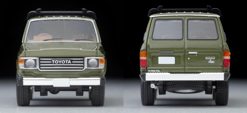 TOMYTEC Tomica Limited Vintage Neo Toyota Land Cruiser 60 Olive полный продукт с фигуркой 330882 1/64 LV-N279e Canoe,