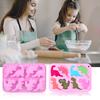 Dinosaur Shape Silicone Ice Mold Flexible Ice Maker for Halloween Party Drinks 8 Cavity Silicone Ice Tray Funny Popsicle Molds for Chocolate