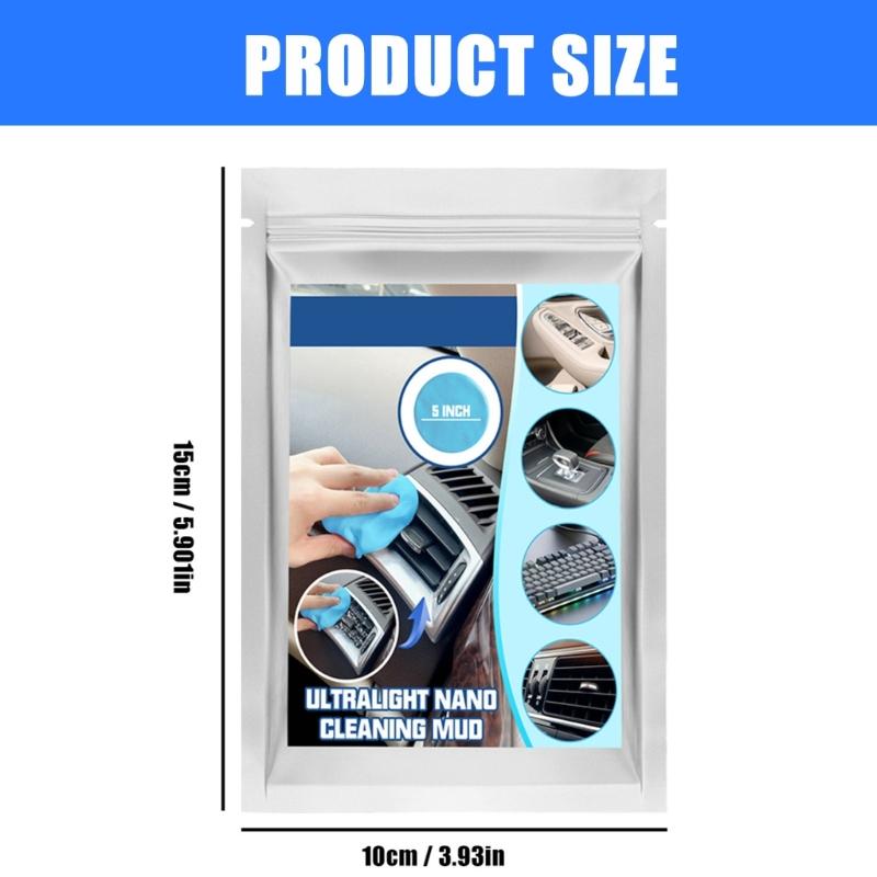 High Performances Car Cleaning Putty Detailing Mud Suitable for Interior Dust and Grime Removal Soft Non Toxic Materials