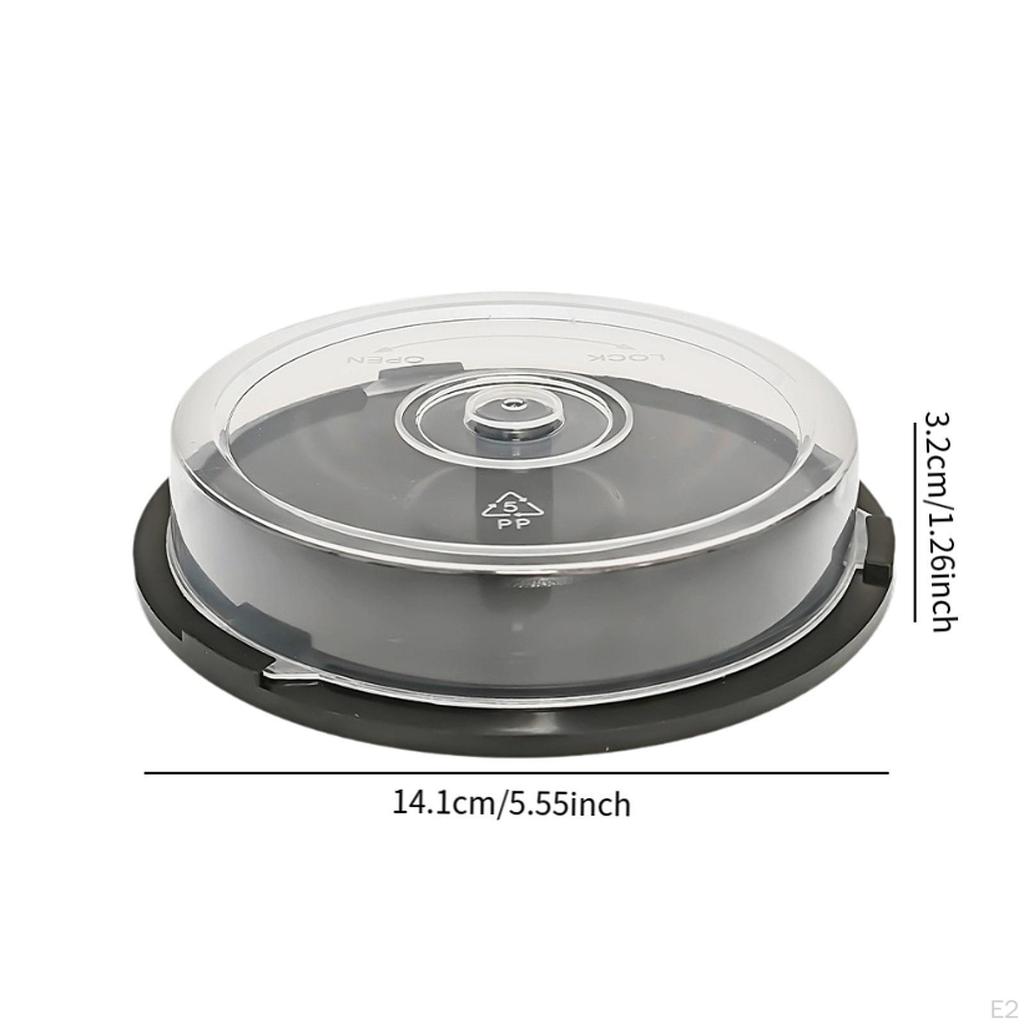 Пустой держатель для хранения компакт-дисков, держатель для DVD-дисков на 10 дисков, организующий складные диски для путешествий дома