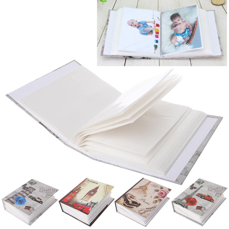 100 Pictures Pockets Photo Album Interstitial Photos Book Case Kid Memory Gift CDN