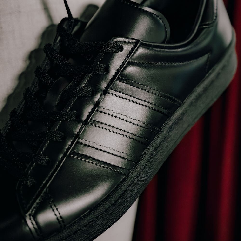 Adidas CAMPUS 80S Core Black Sneakers ORIGINALS Unisex JR2739 Core Black / Core Black / Core Black